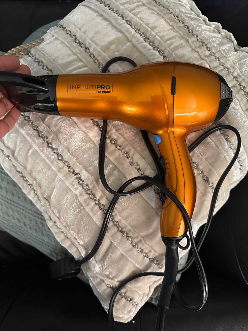 InfinitiPro Women Hair Dryer - Orange
